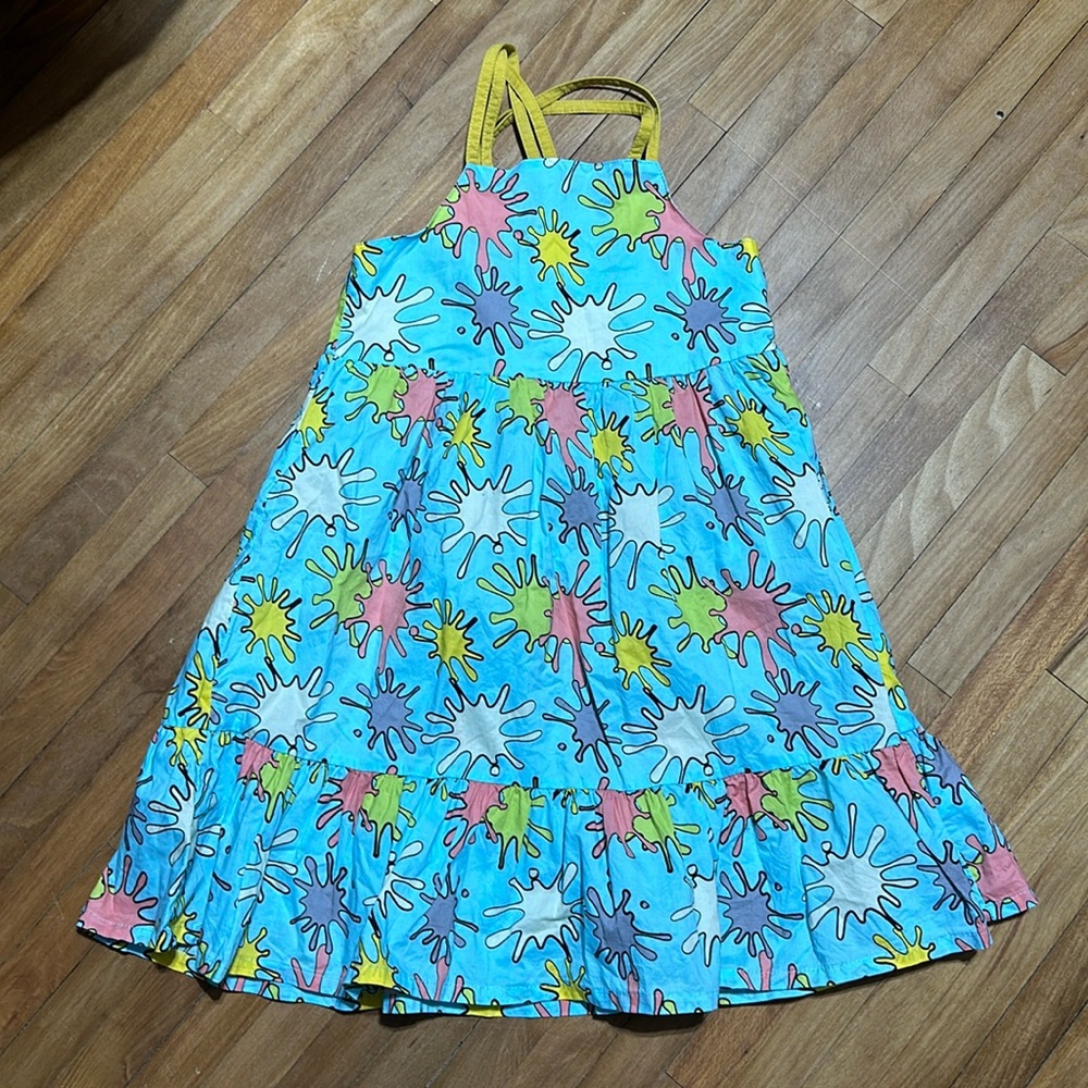 SPLAT PRINT DRESS BY NEWNESS
